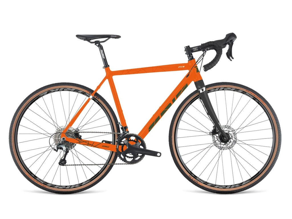 DEMA Grid 5 28" gravel kerékpár, orange