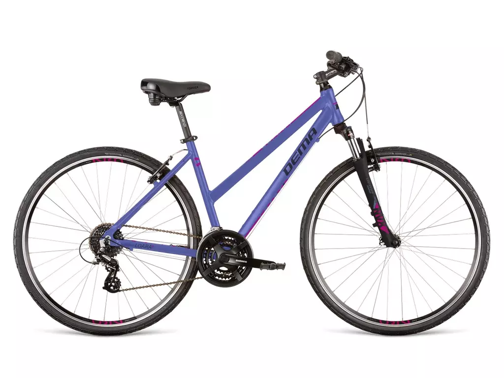 DEMA Loara 1 2021 28" női cross kerékpár, blue-red