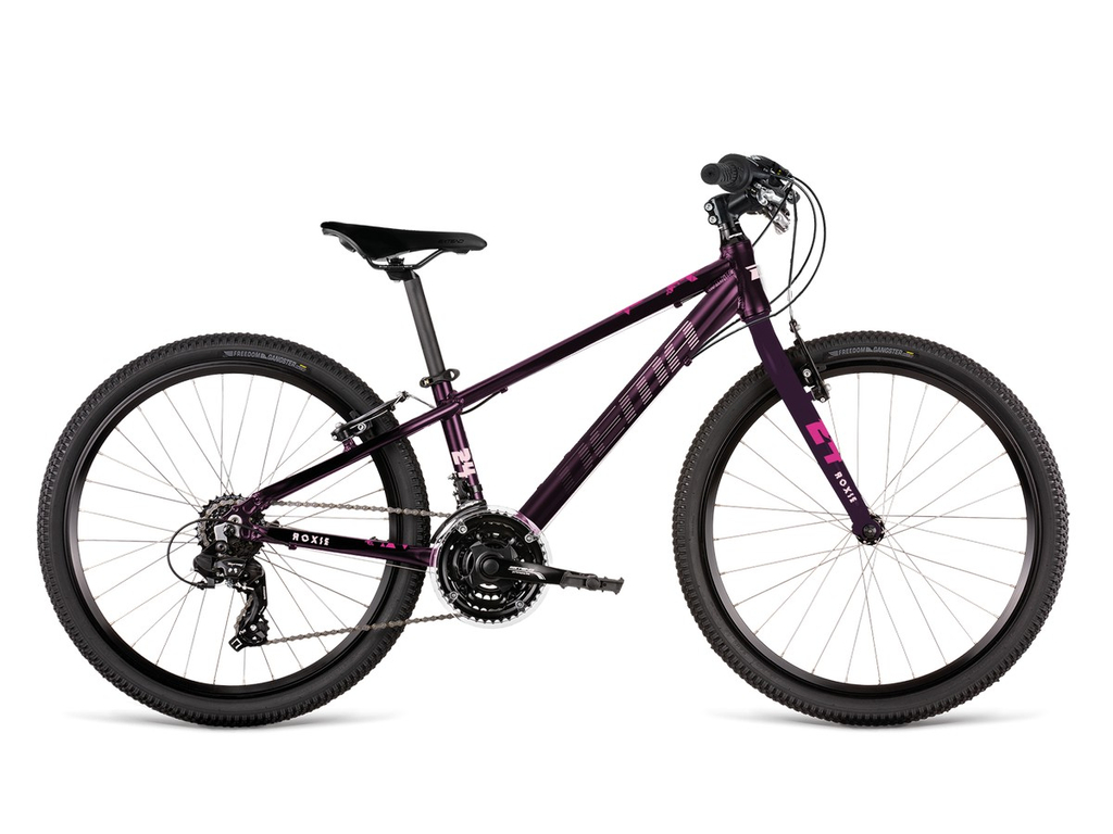 DEMA Roxie 24 2021 24" lány junior/gyermek MTB kerékpár, bordo-pink