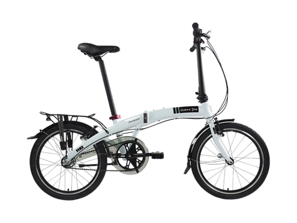 Dahon Curve i3 folding / összecsukható városi kerékpár, ezüst / fehér