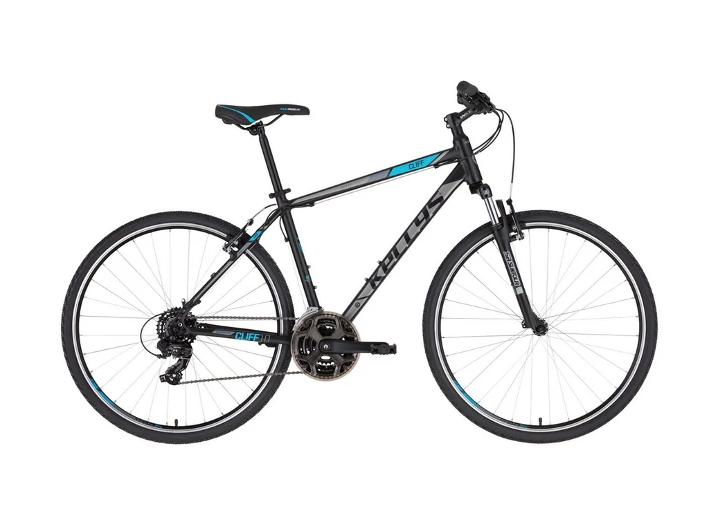 KELLYS Cliff 10 28" férfi cross kerékpár, Black Blue