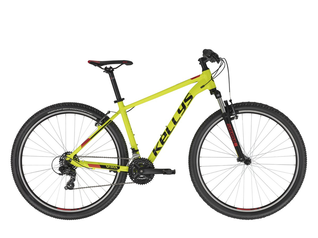 KELLYS Spider 10 26" MTB XC kerékpár, Neon Yellow