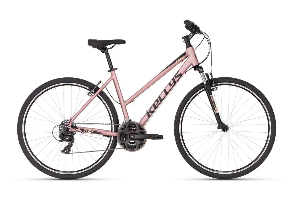 KELLYS Clea 10 28col női cross-trekking kerékpár - Rose Gold