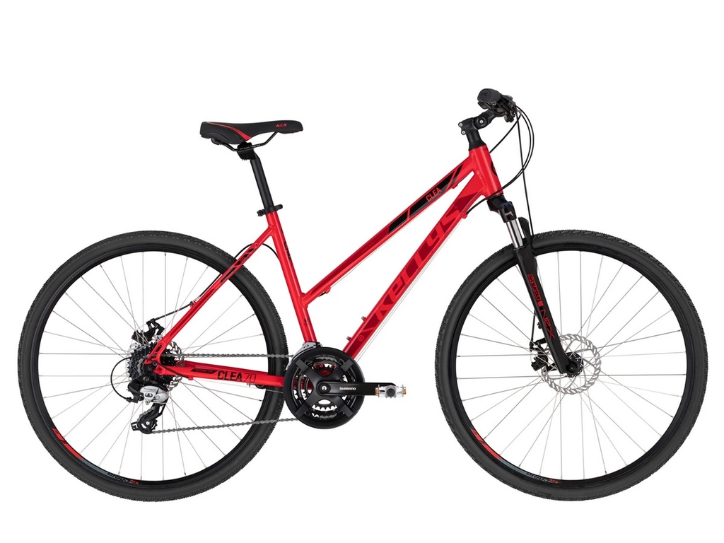 KELLYS Clea 70 28" női cross kerékpár - Red