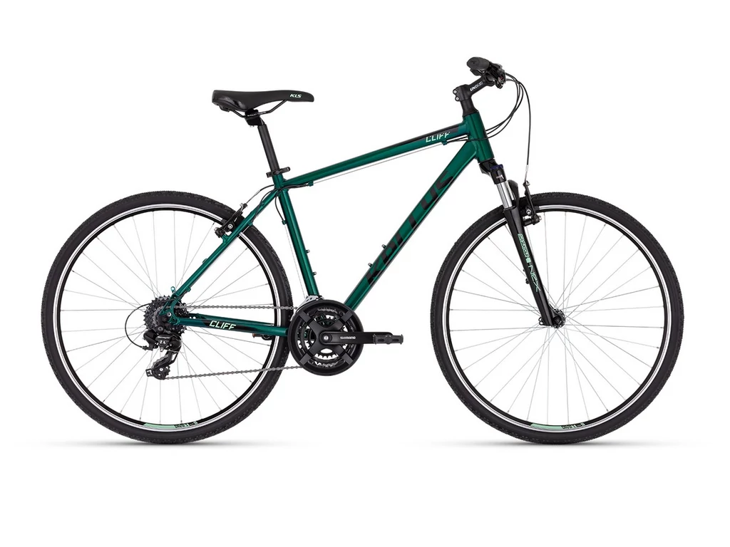 KELLYS Cliff 30 28col férfi cross kerékpár - Rainforest Green