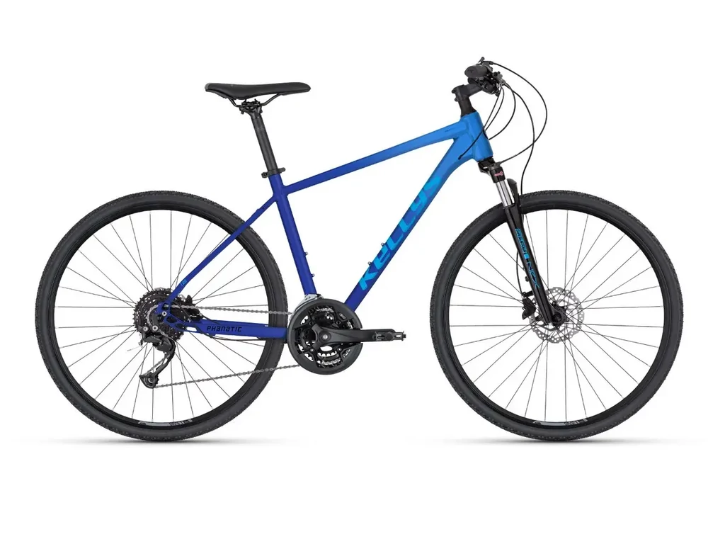 KELLYS Phanatic 20 28col férfi cross-trekking kerékpár - Blue