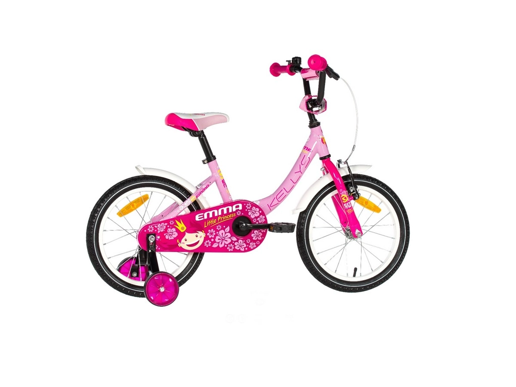 KELLYS Emma 16&quot; gyermekkerékpár / tanulóbicikli -  Pink