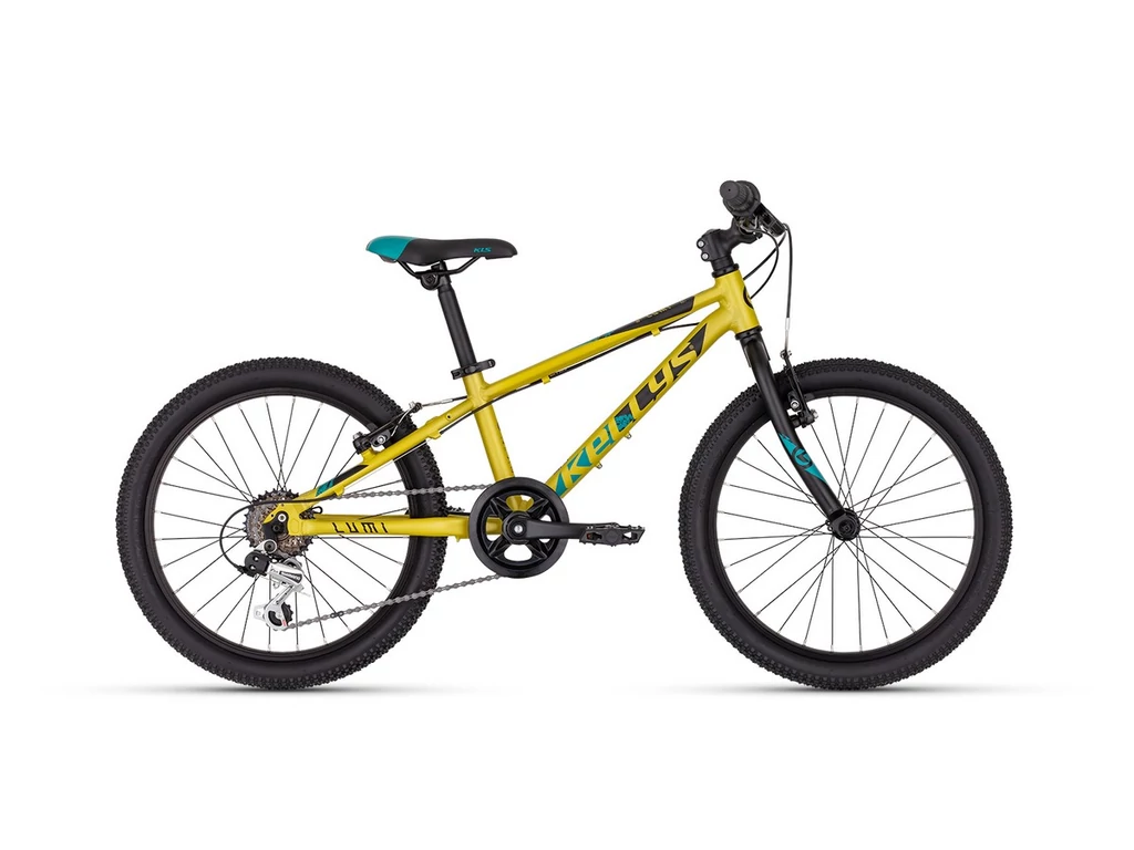 KELLYS Lumi 30 20col MTB fiú gyermekkerékpár - 6 sebességes - alu - Yellow