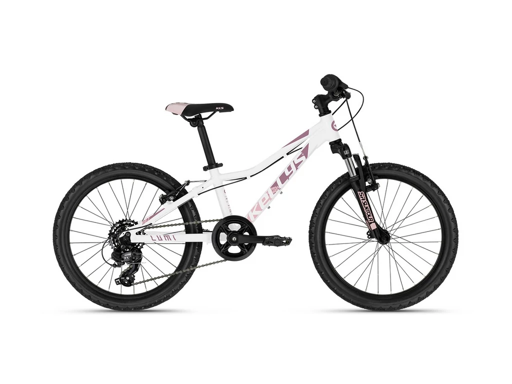 KELLYS Lumi 50 20col MTB lány gyermekkerékpár - 7 seb. - alu - White (115-135cm)