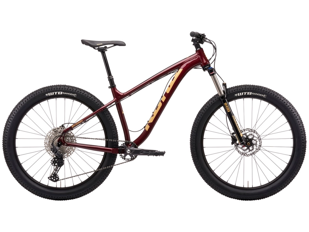 KONA Big Honzo 2021 27.5" MTB hardtail kerékpár, Gloss Metallic Pinot Noir