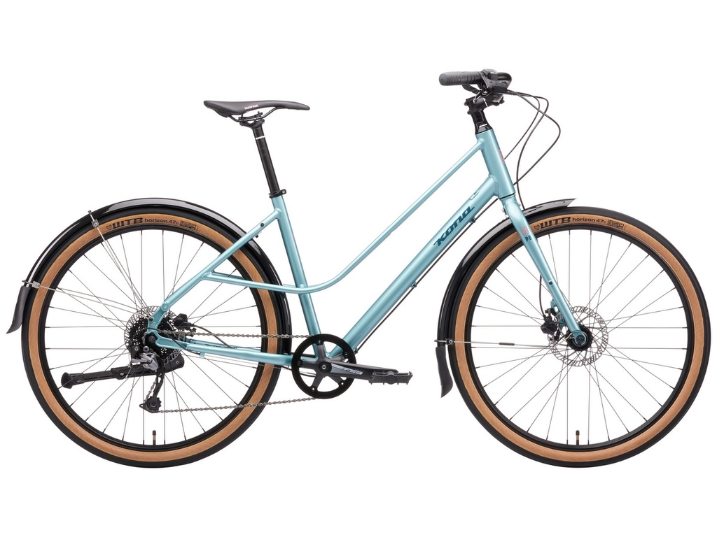 KONA Coco 2021 női városi kerékpár, Gloss Metallic Dour Mint