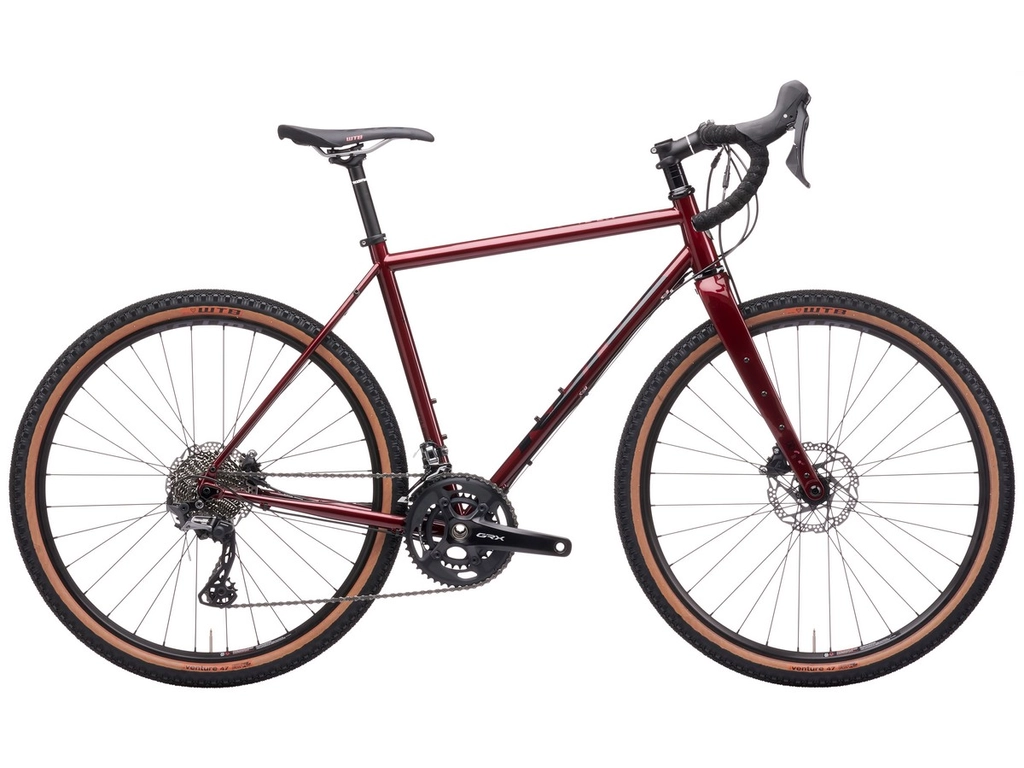 KONA Rove LTD 2021 gravel kerékpár, Gloss Metallic Pinot Noir