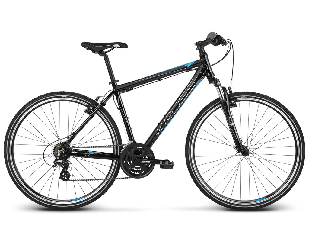 KROSS Evado 2.0 M 2020 28" férfi cross kerékpár, black / blue