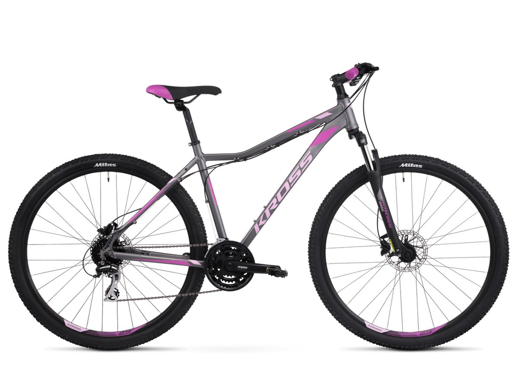 KROSS Lea 5.0 2020 női MTB kerékpár, graphite / pink / violet