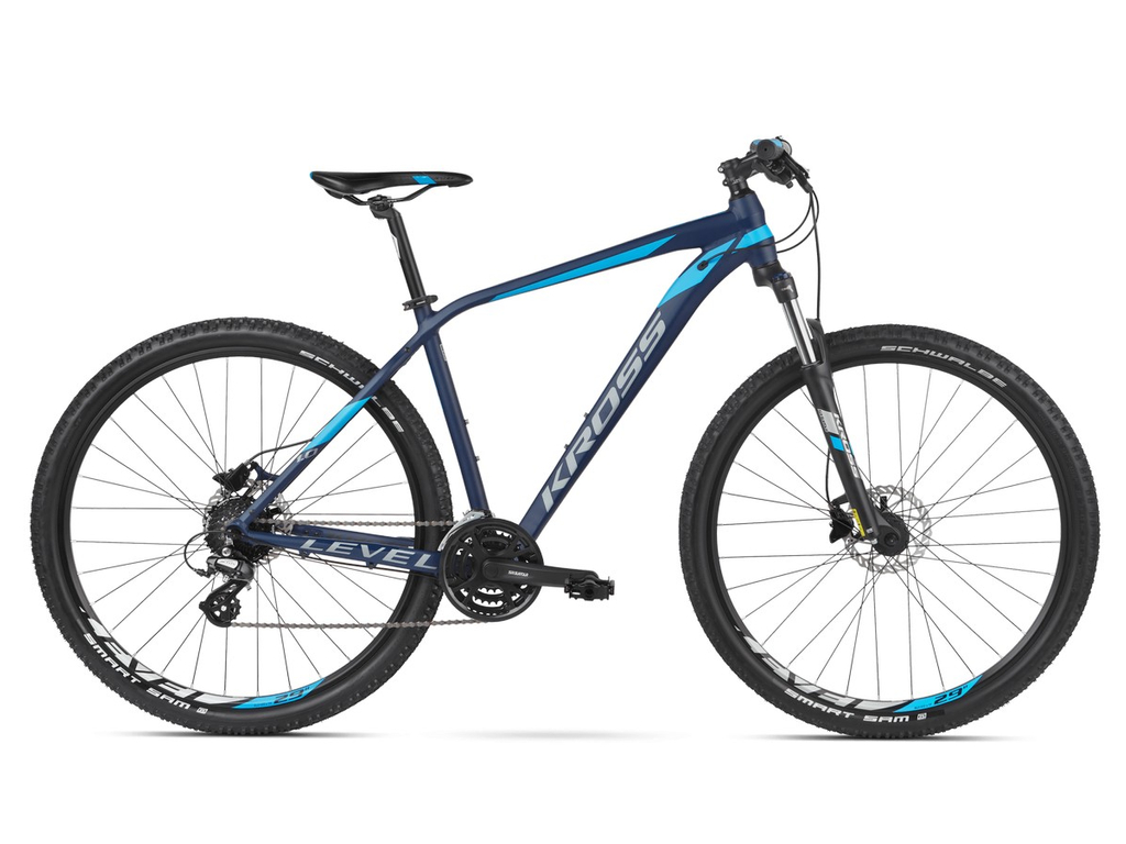 KROSS Level 1.0 2020 29col MTB XC kerékpár - navy blue / blue / silver