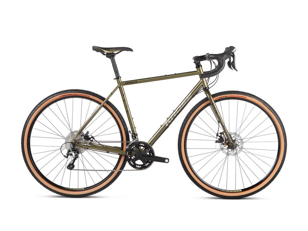 KROSS Esker 4.0 2021 gravel kerékpár, green / black