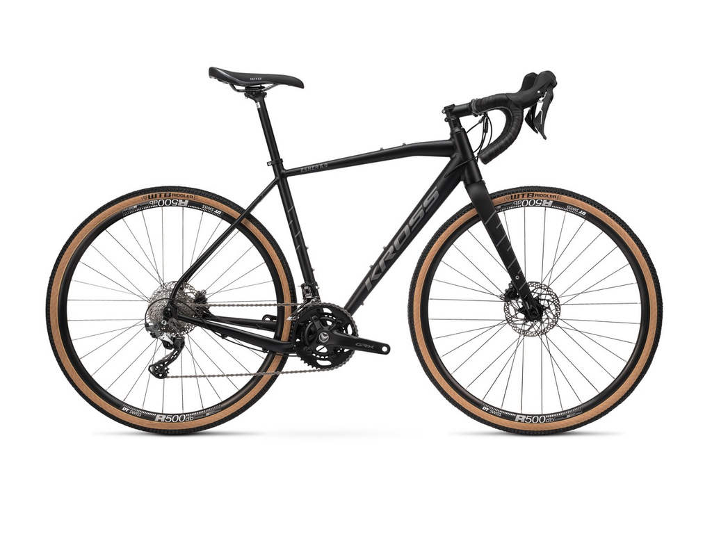 KROSS Esker 6.0 2021 28" gravel kerékpár, black / graphite