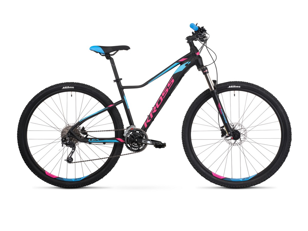 KROSS Lea 8.0 2021 női MTB kerékpár, black / pink / blue
