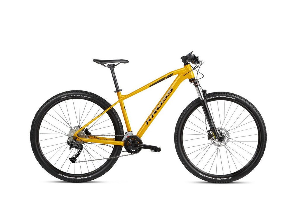 KROSS Level 2.0 2021 29''' MTB XC kerékpár, yellow / black