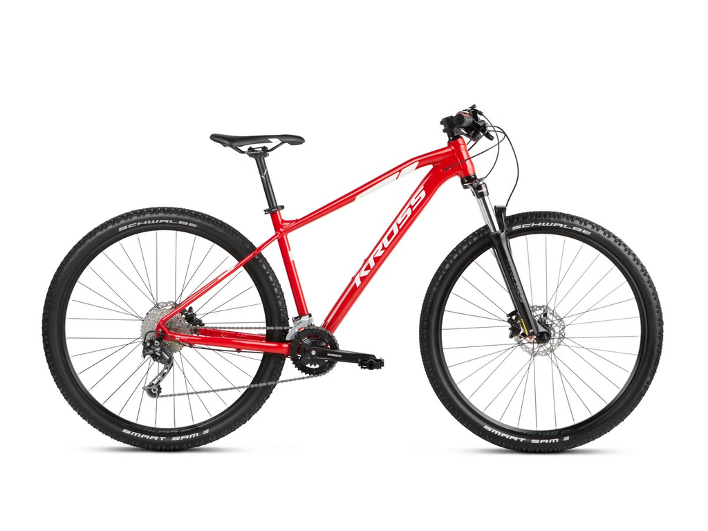 KROSS Level 3.0 2021 29" MTB XC kerékpár, red / white