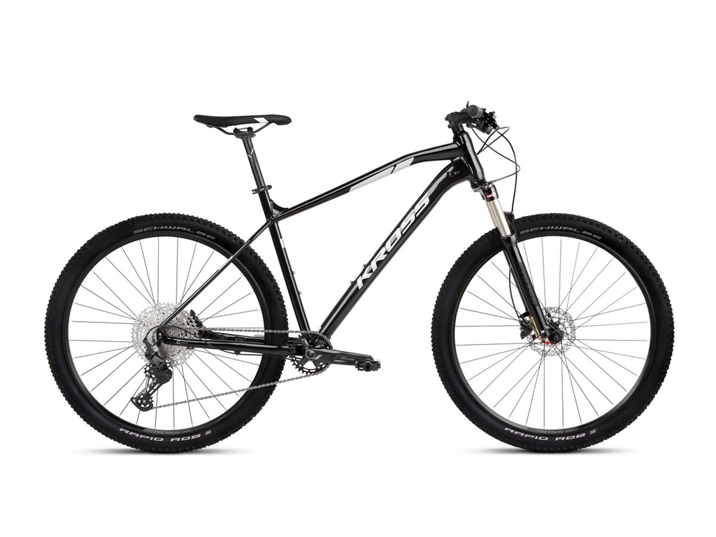 KROSS Level 5.0 2021 29" MTB XC kerékpár, black / silver