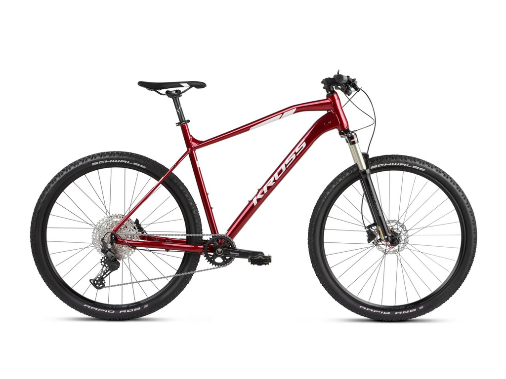 KROSS Level 6.0 2021 29" MTB XC kerékpár, ruby / silver