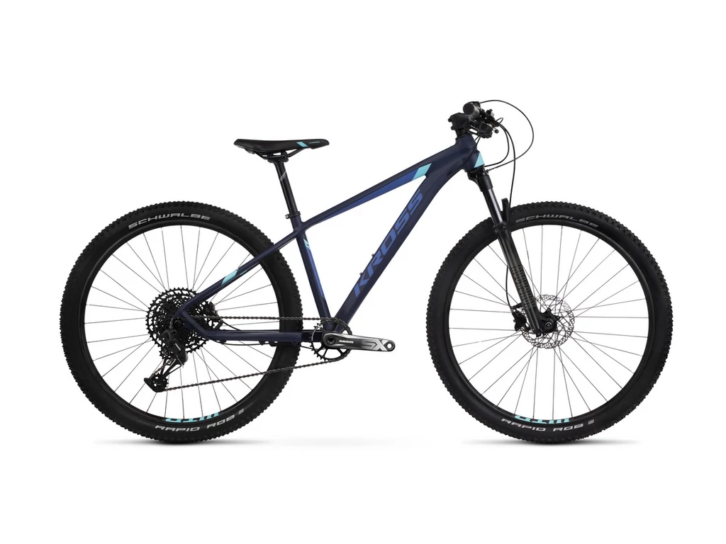 KROSS Level 7.0 Lady 2021 női MTB kerékpár, navy blue / aquamarine / blue