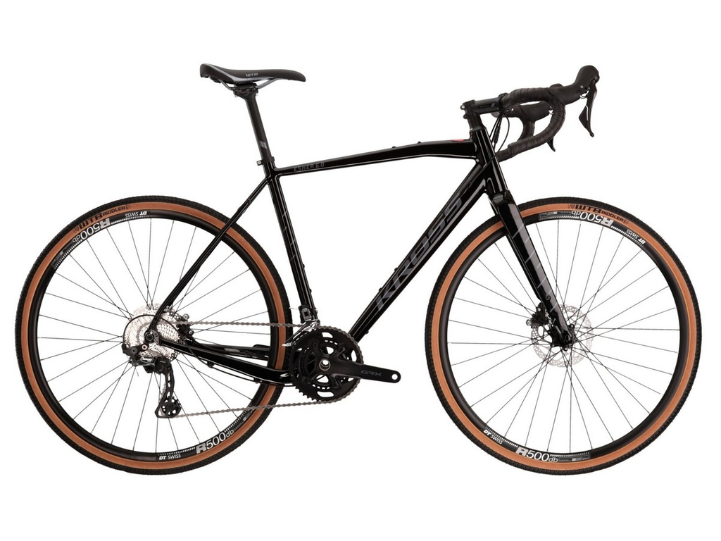 KROSS Esker 6.0 2022 28col gravel kerékpár - black / graphite gloss