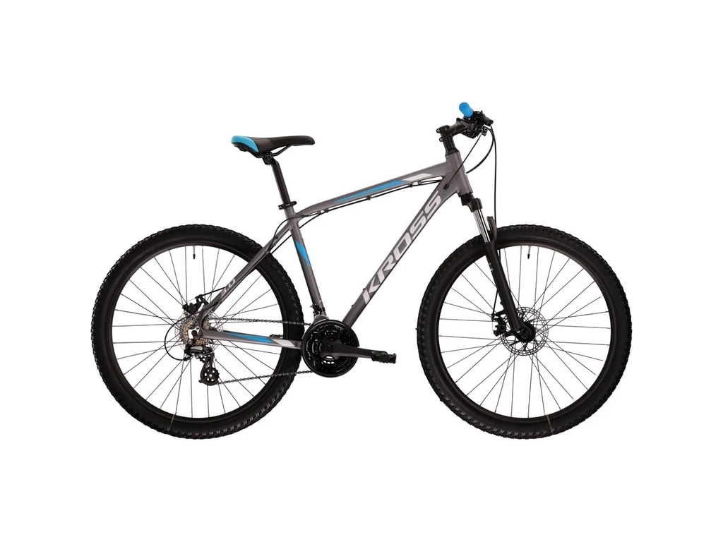 KROSS Hexagon 3.0 2022 MTB kerékpár - graphite/ blue / grey matt