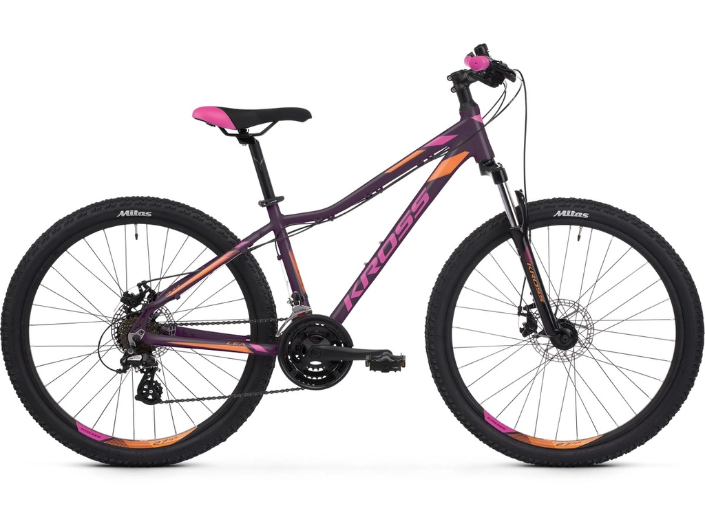 KROSS Lea 3.0 2022 női MTB kerékpár - violet / pink / orange matt