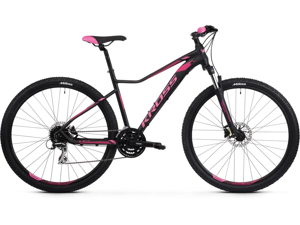 KROSS Lea 6.0 női MTB kerékpár - black/pink matt