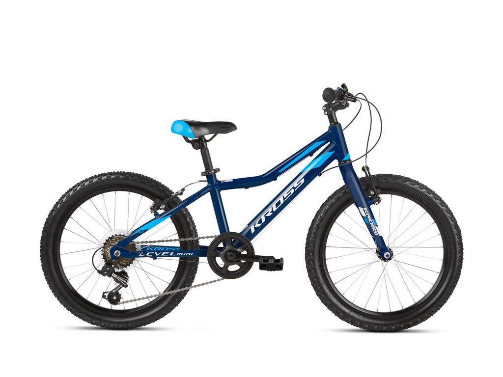 KROSS Level Mini 3.0 Light 20col fiú MTB gyermekkerékpár - navy blue / blue gloss