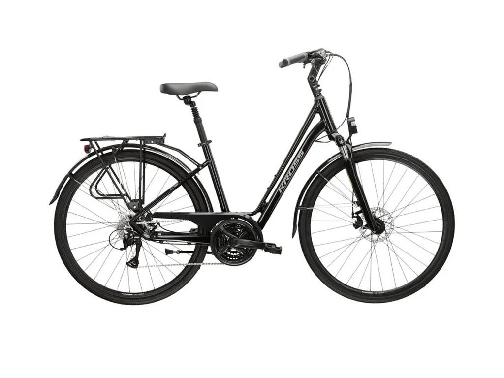 KROSS Sentio 3.0 28col városi kerékpár - black/graphite gloss