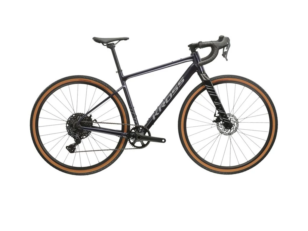 KROSS Esker 2.0 28col gravel kerékpár - navy/gray gloss