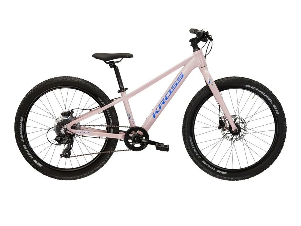 KROSS Lea JR 2.0 24col MTB lány gyermekkerékpár - pink/purple gloss - OS (12col)