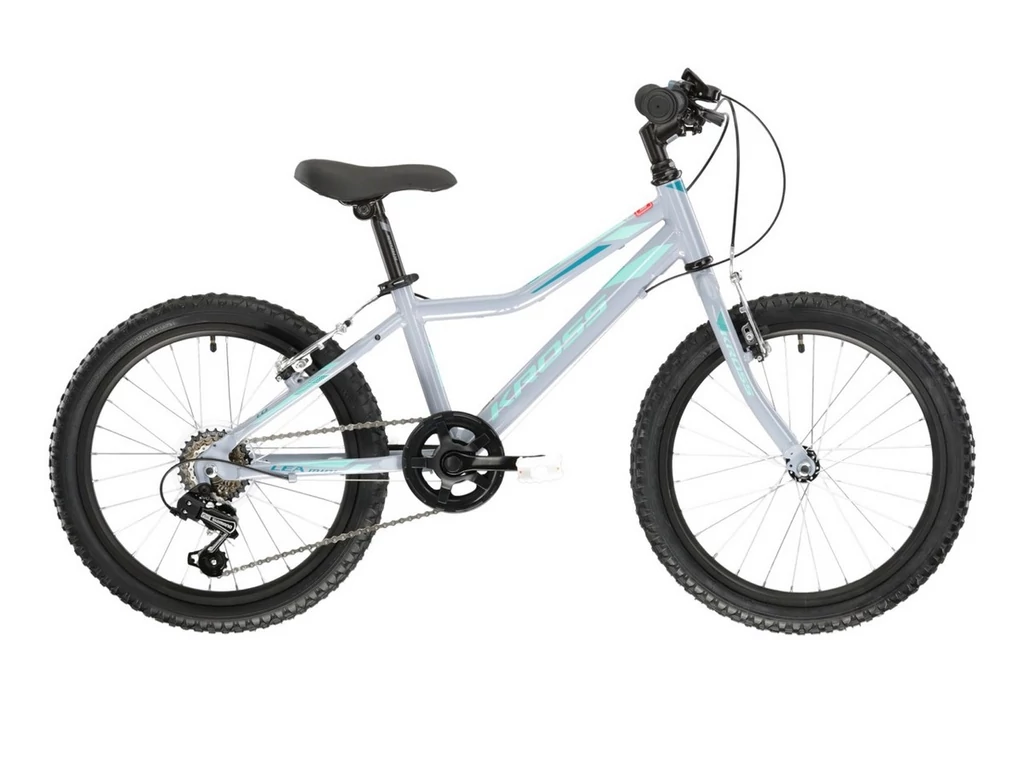 KROSS Lea Mini 1.0 20col lány MTB kerékpár - grey/celadon gloss