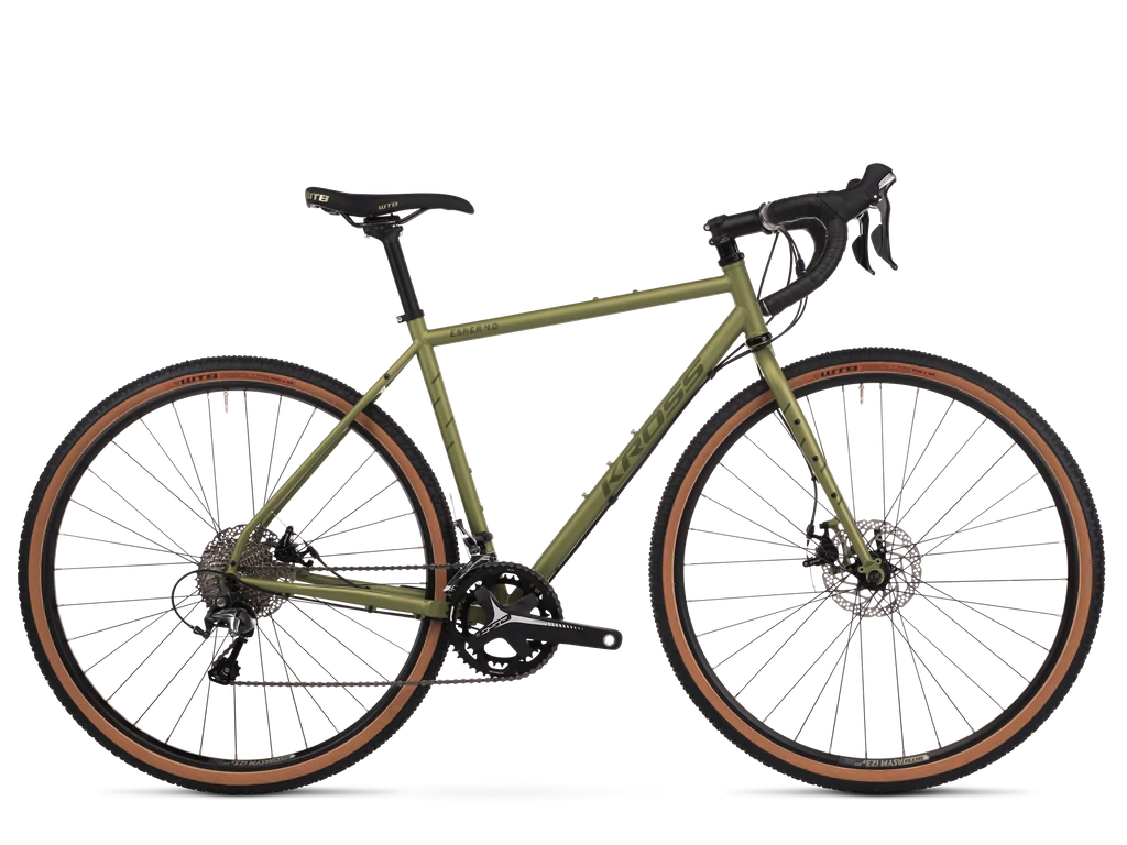 KROSS ESKER 4.0 gravel kerékpár, khaki