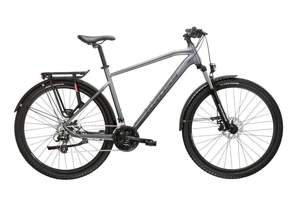 KROSS Hexagon 2.0 EQ MTB kerékpár - gray/dark gray gloss