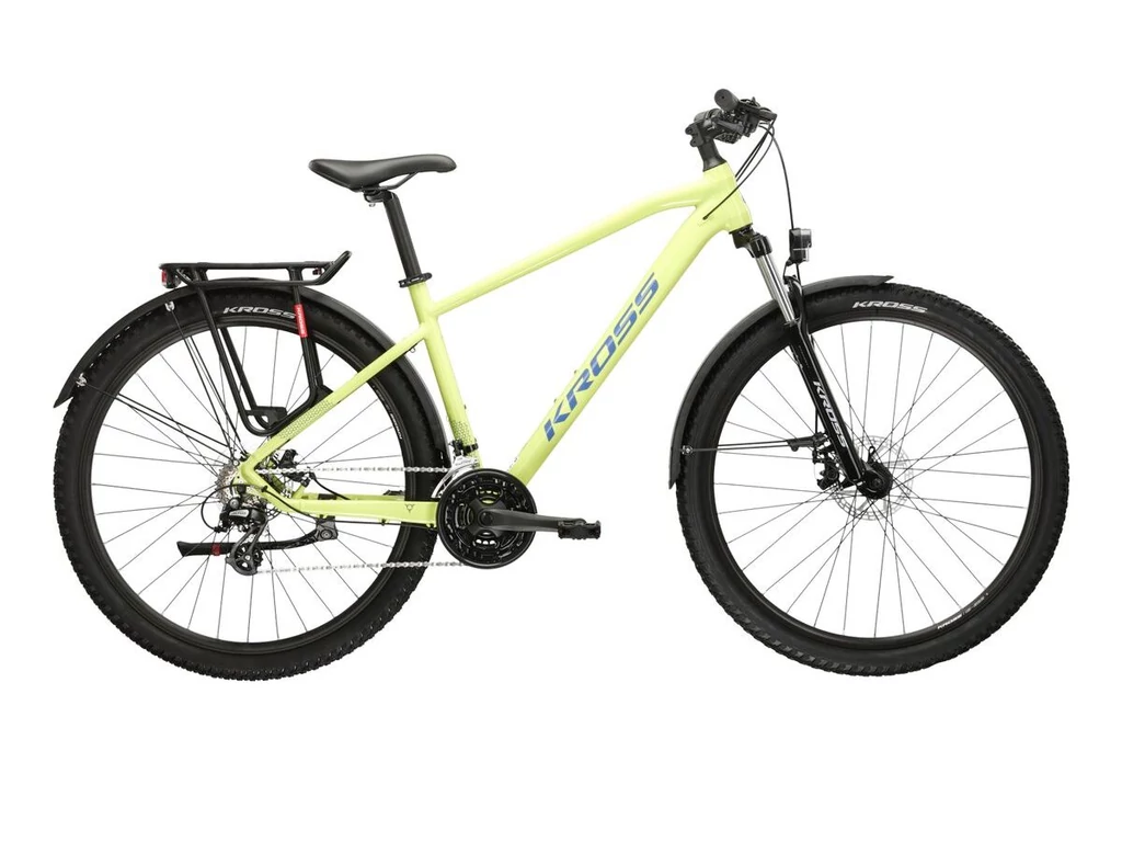 KROSS Hexagon 2.0 EQ MTB kerékpár - lime/blue gloss