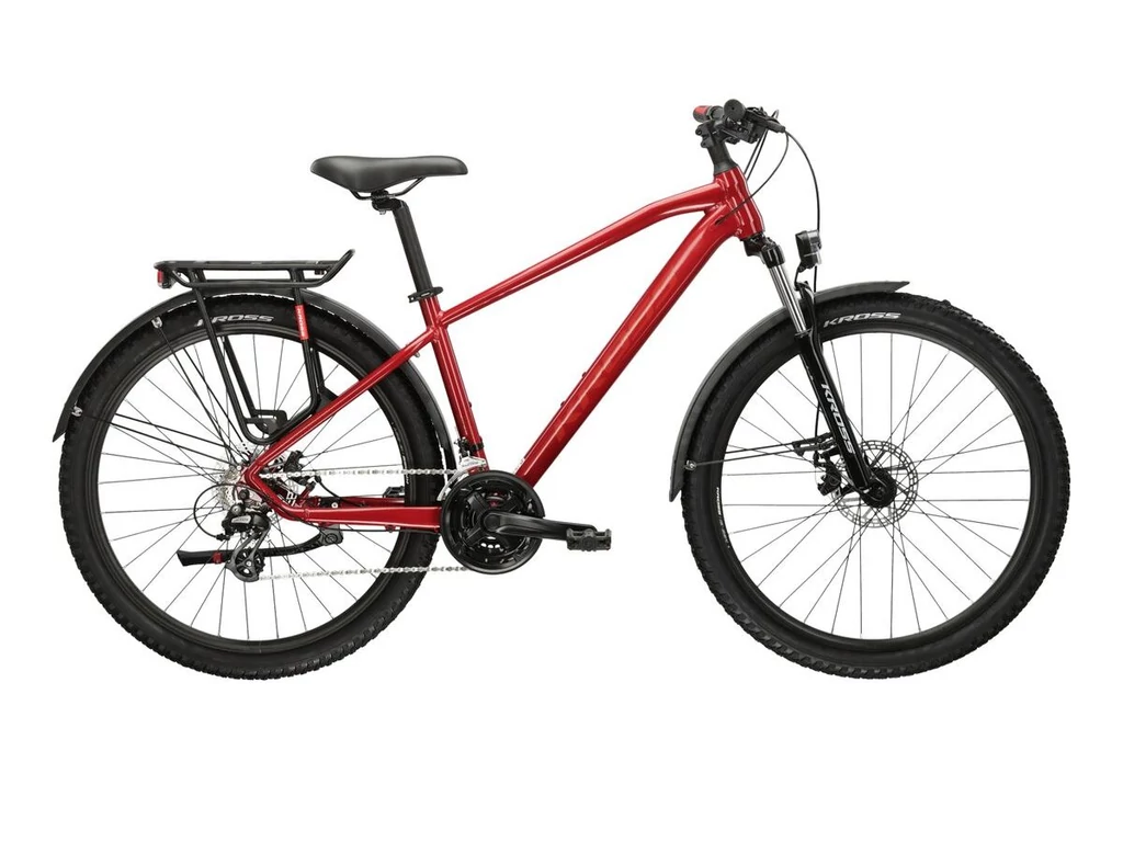 KROSS Hexagon 2.0 EQ MTB kerékpár - red/claret gloss
