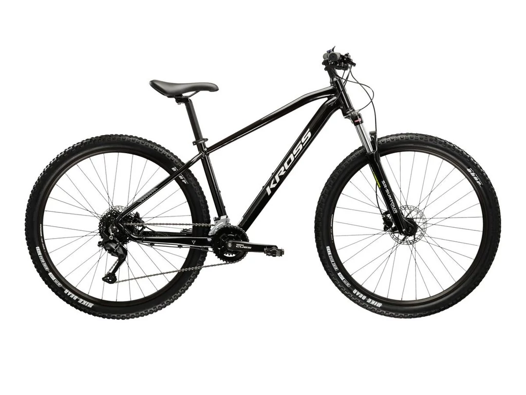 KROSS Hexagon 5.0 GEN2 MTB kerékpár - black/silver gloss