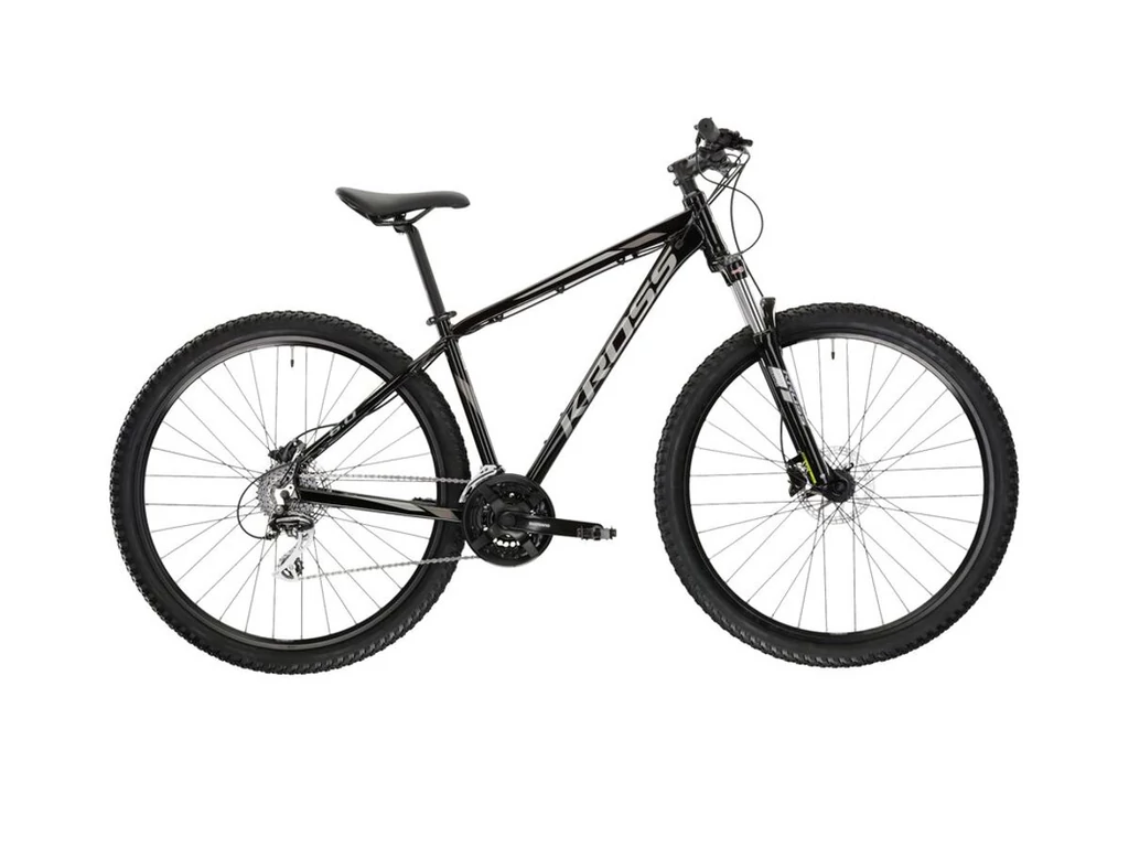 KROSS Hexagon 6.0 MTB kerékpár - black/grey/graphite gloss