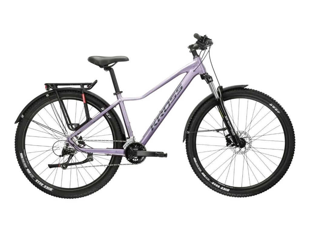KROSS Lea 4.0 EQ női MTB kerékpár - purple/gray mat