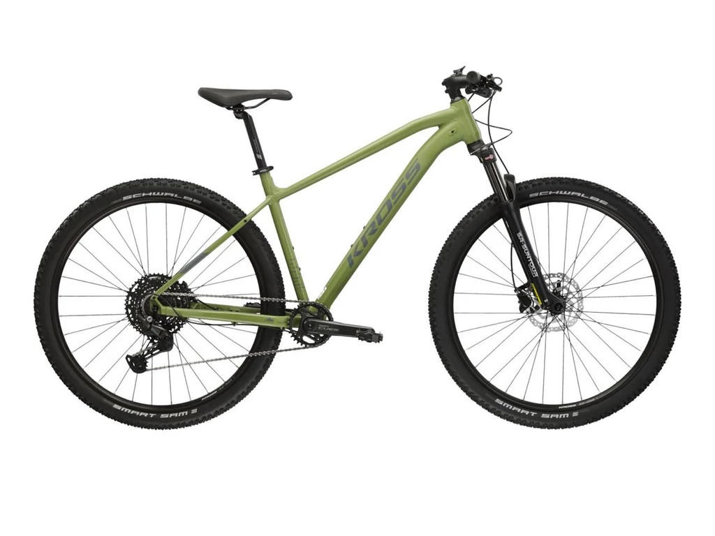 KROSS Level 4.0 29col MTB XC hardtail kerékpár - khaki/gray mat