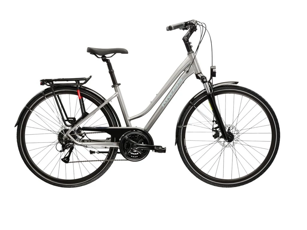 KROSS Trans 3.0 D 28col női túra/trekking kerékpár - gray/white gloss