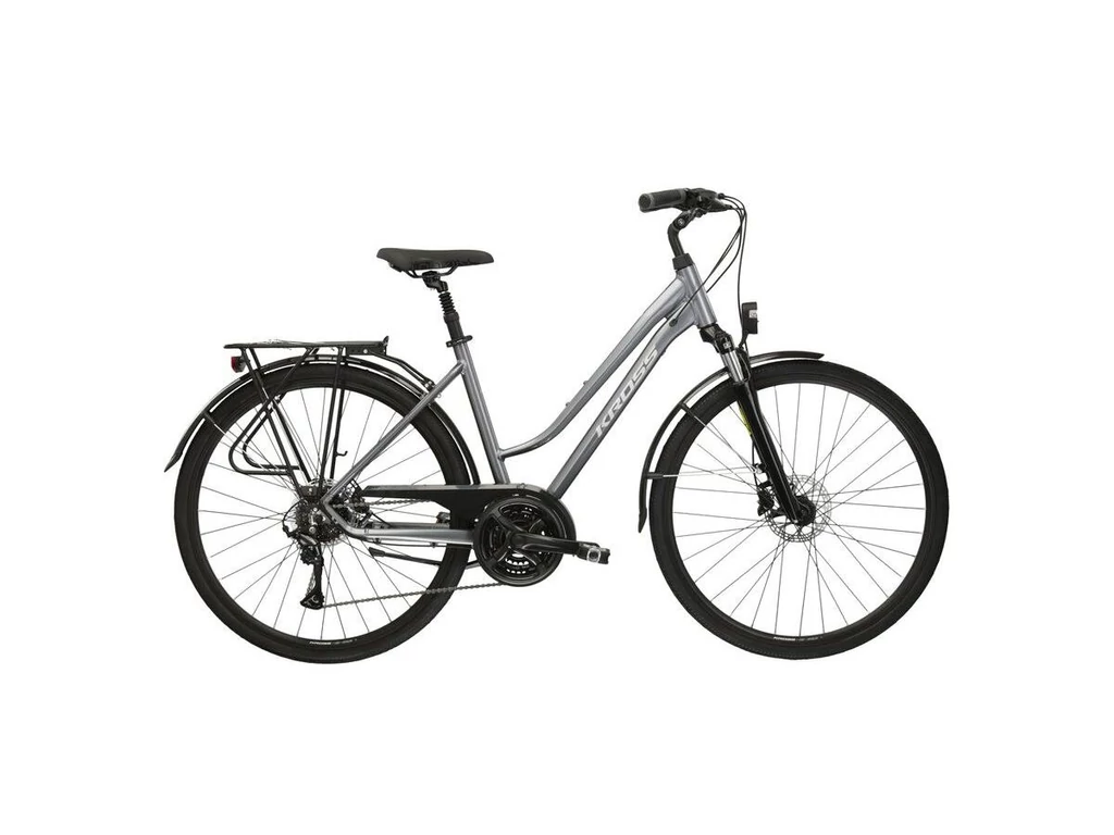 KROSS Trans 4.0 D BG 28col női túra/trekking kerékpár - graphite/grey gloss