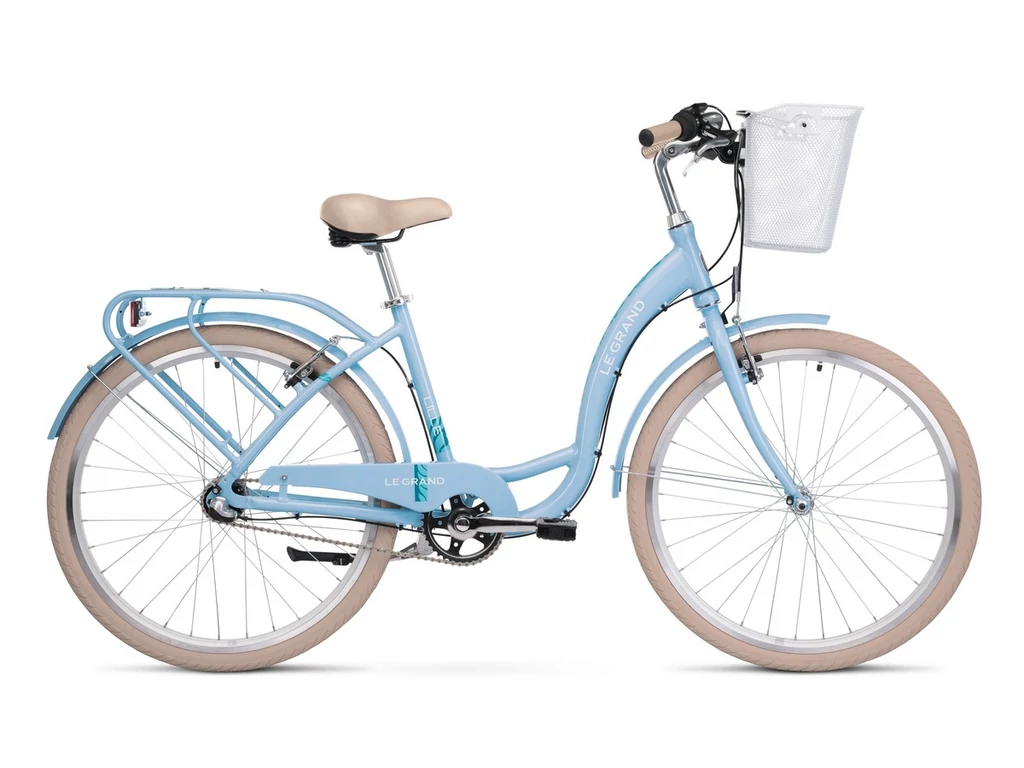 LE GRAND Lille 3 26col 3 sebességes - agyváltós női városi kerékpár - Light Blue Aquamarine
