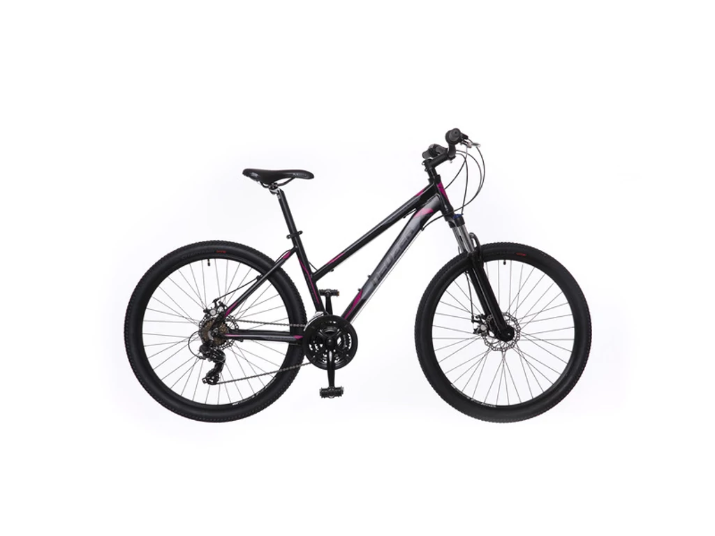 NEUZER Duster Hobby Disc 27.5col női MTB hardtail kerékpár - fekete/pink-szürke