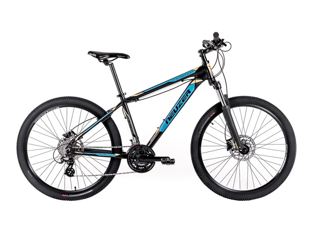 NEUZER Duster Sport Hydr 27.5col férfi MTB hardtail kerékpár - fekete/türkiz-sárga