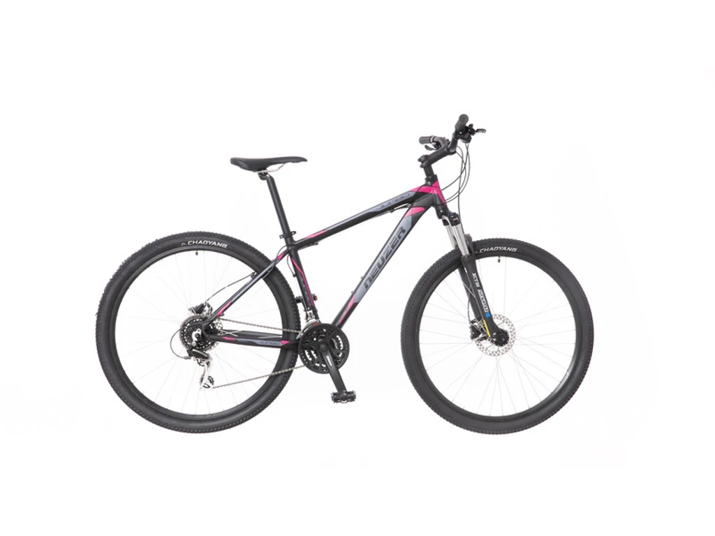 NEUZER Jumbo Sport 29col MTB hardtail kerékpár - fekete / pink-szürke